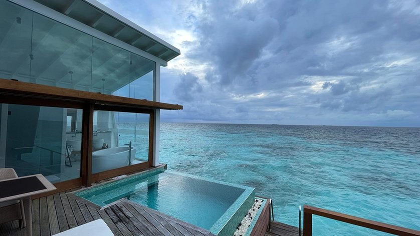 Khandolu Wasserbungalow